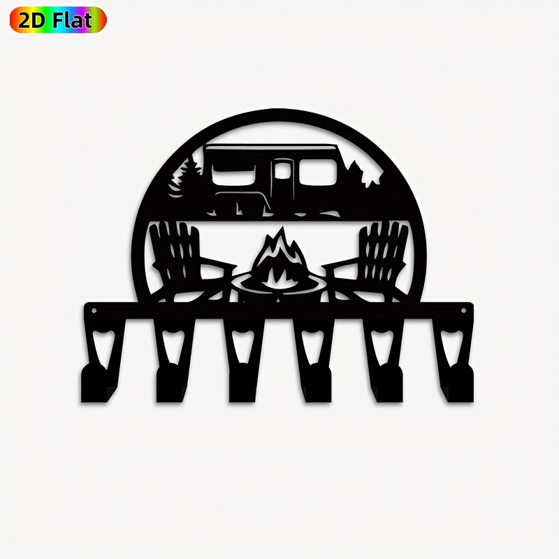 Art Craft Bar - CIFBUY Retro Camper Metal Wall Art