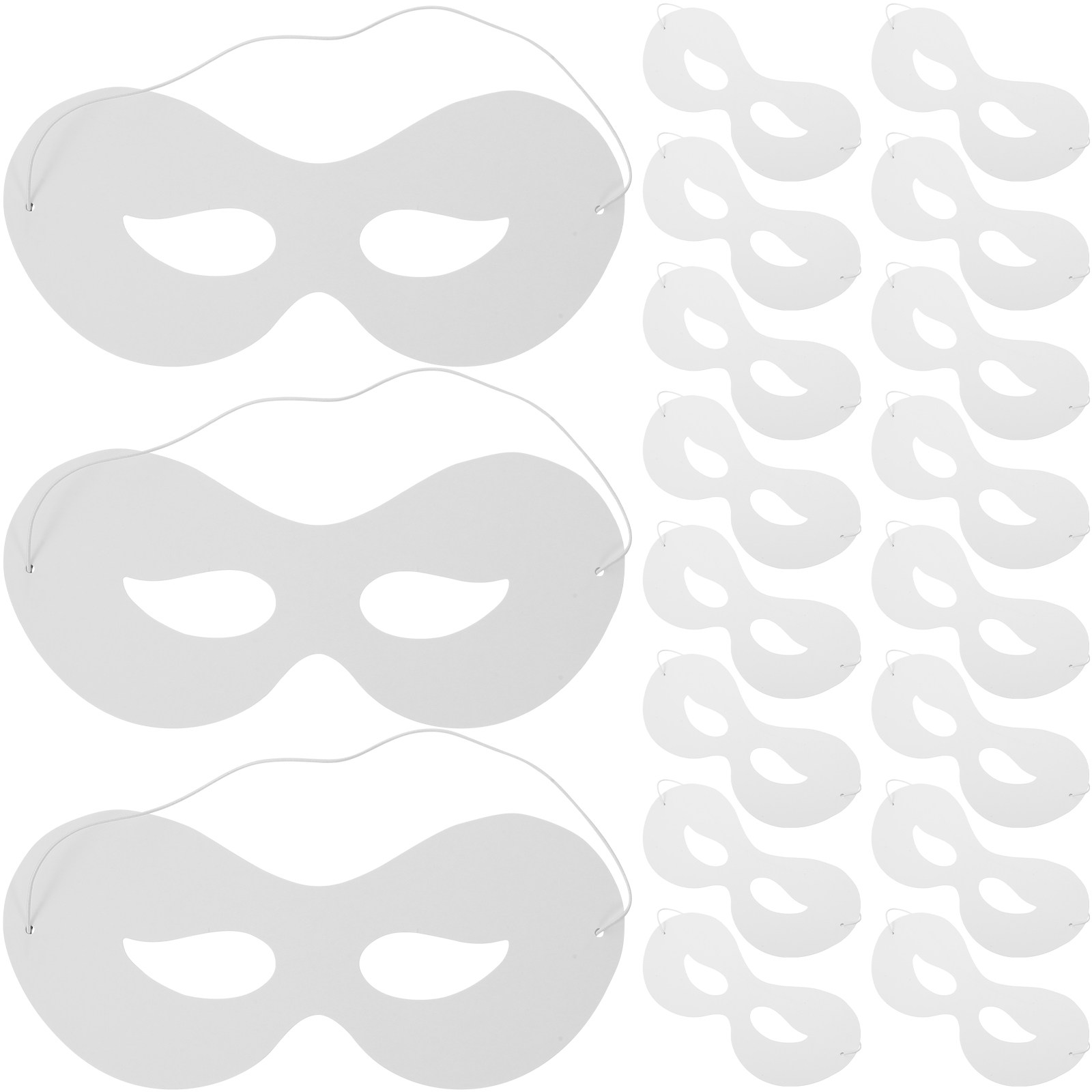 40Pcs Color Your Own Masks Bla - Art Craft With Paper review and price