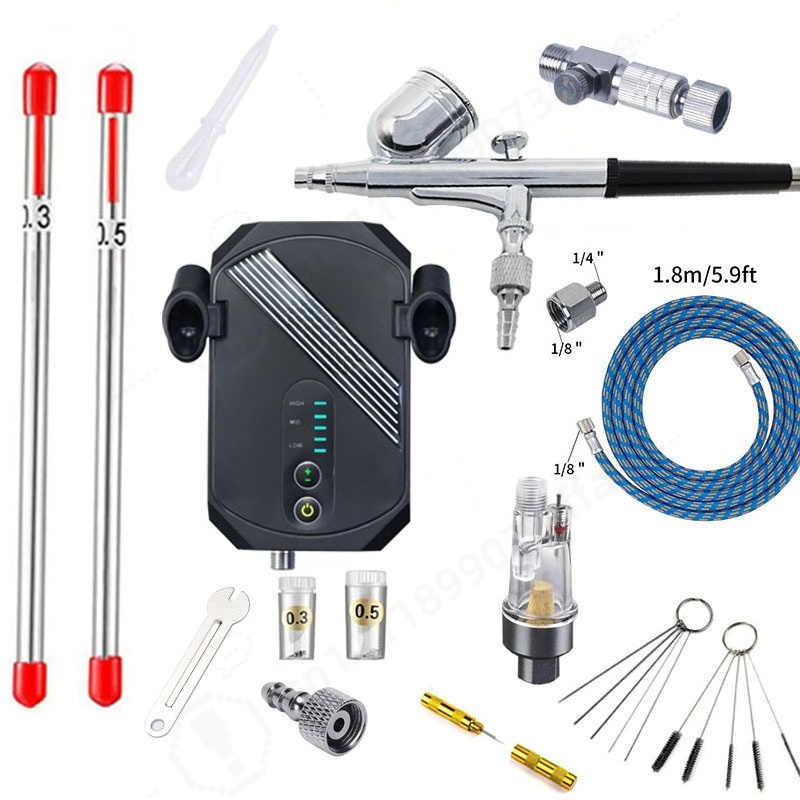 Mini Airbrush Compressor Kit,  - Art Craft Kit review and price