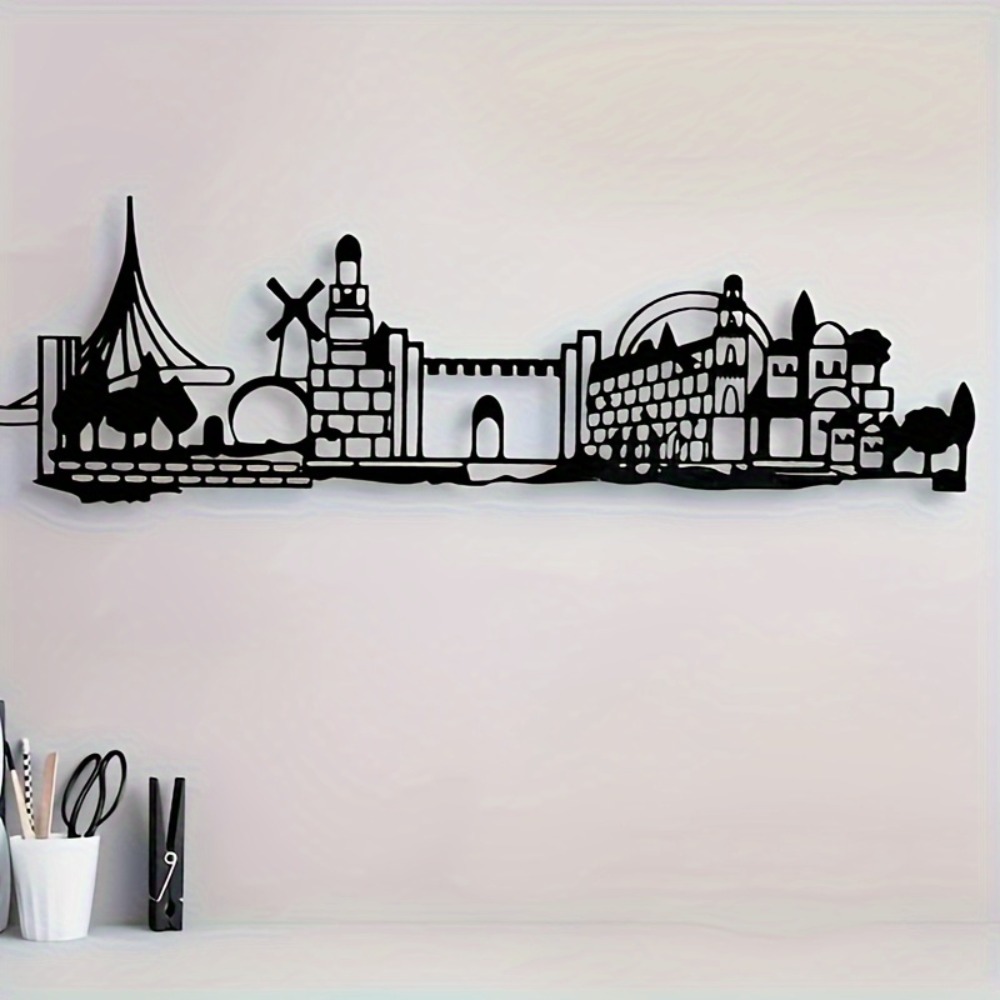 CIFBUY Metal Wall Art Jerusale - Art & Craft Paper For Kids review and price
