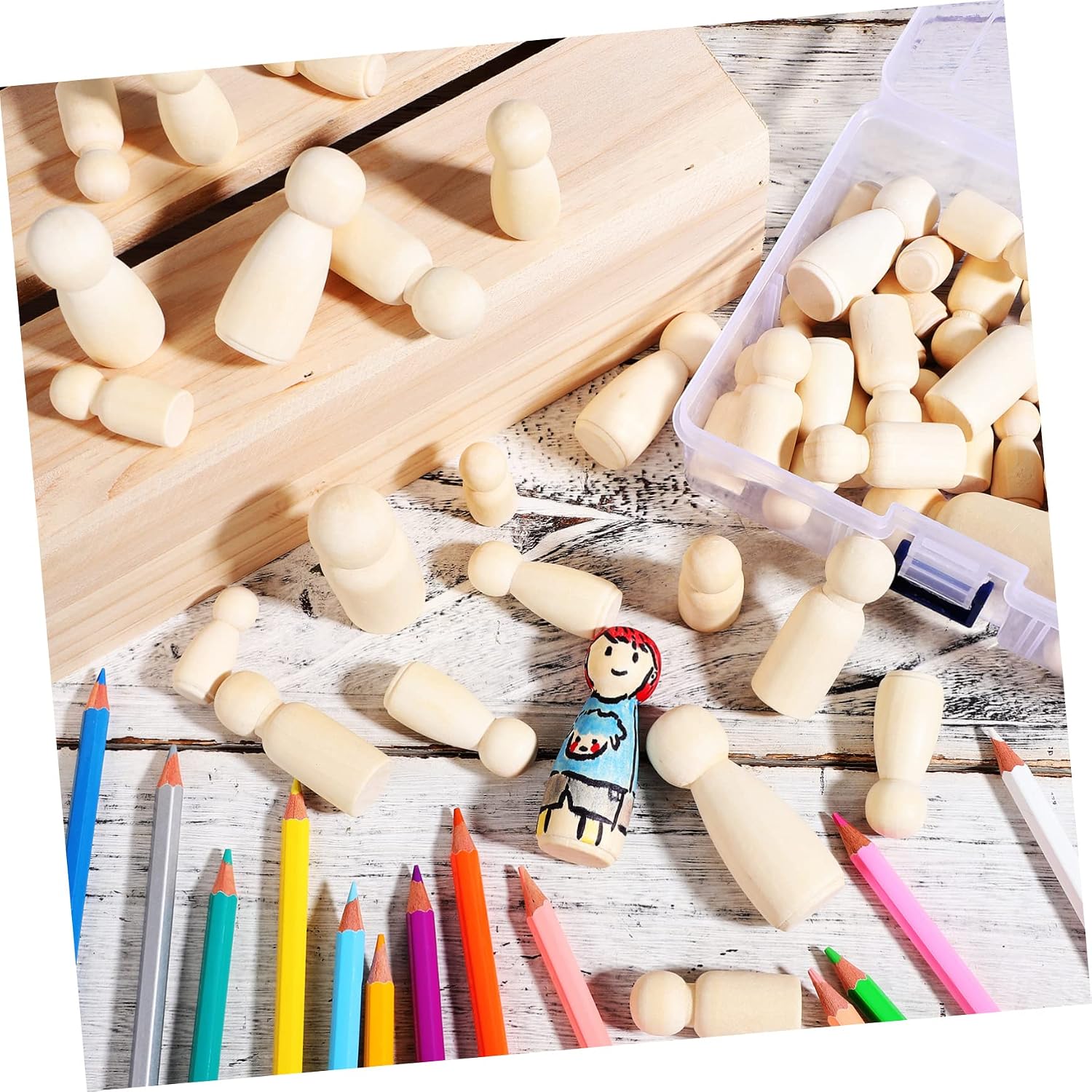 10pcs Natural Color Unfinished - Art And Craft For Nursery review and price
