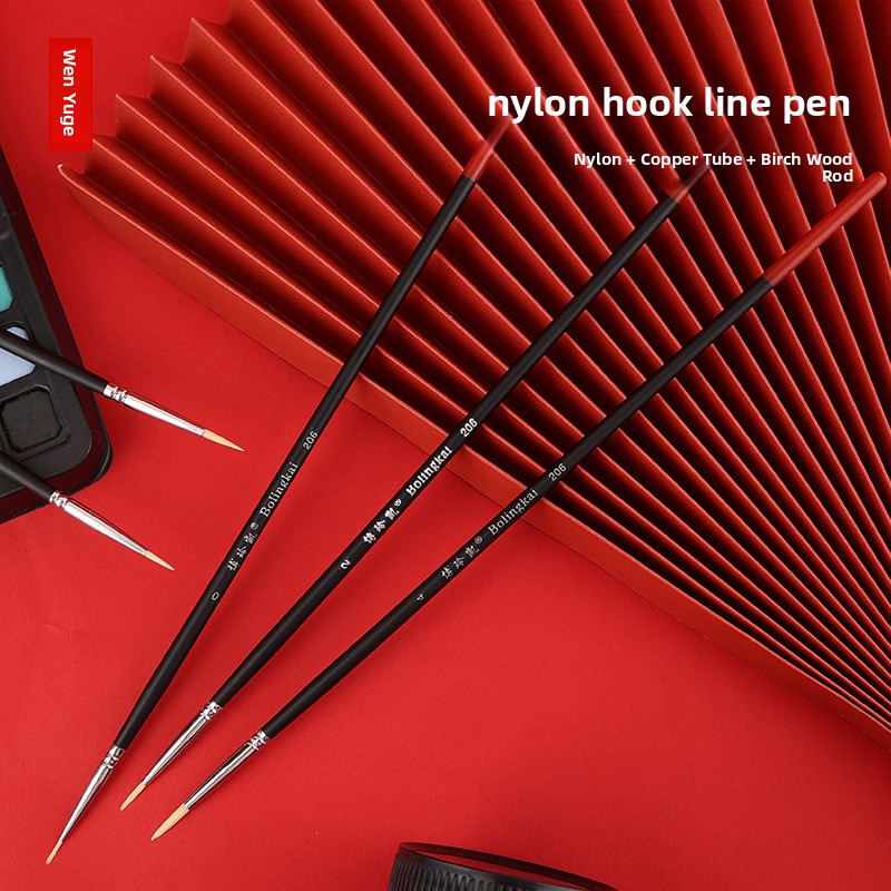 Nylon liner brush, face painti - Gouache Paint Set review and price