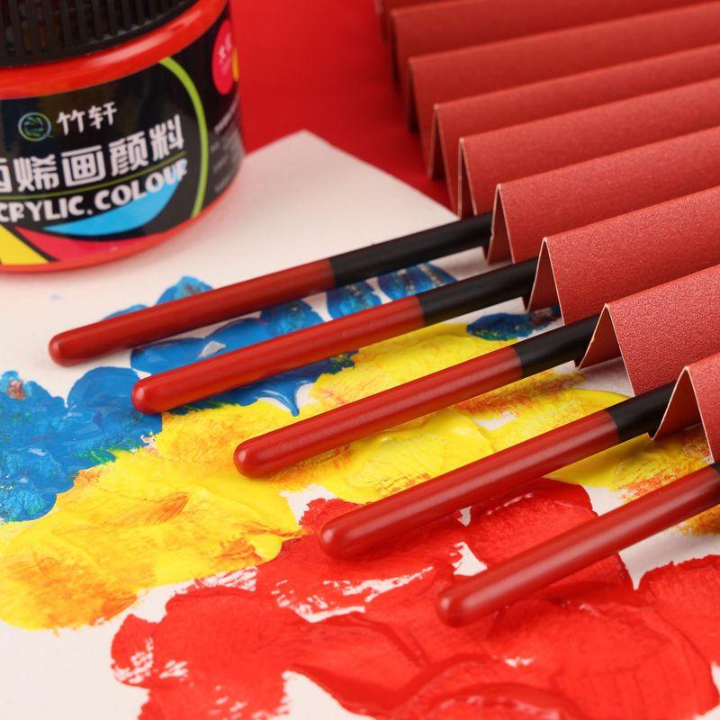 Nylon liner brush, face painti - Gouache Paint Set review and price