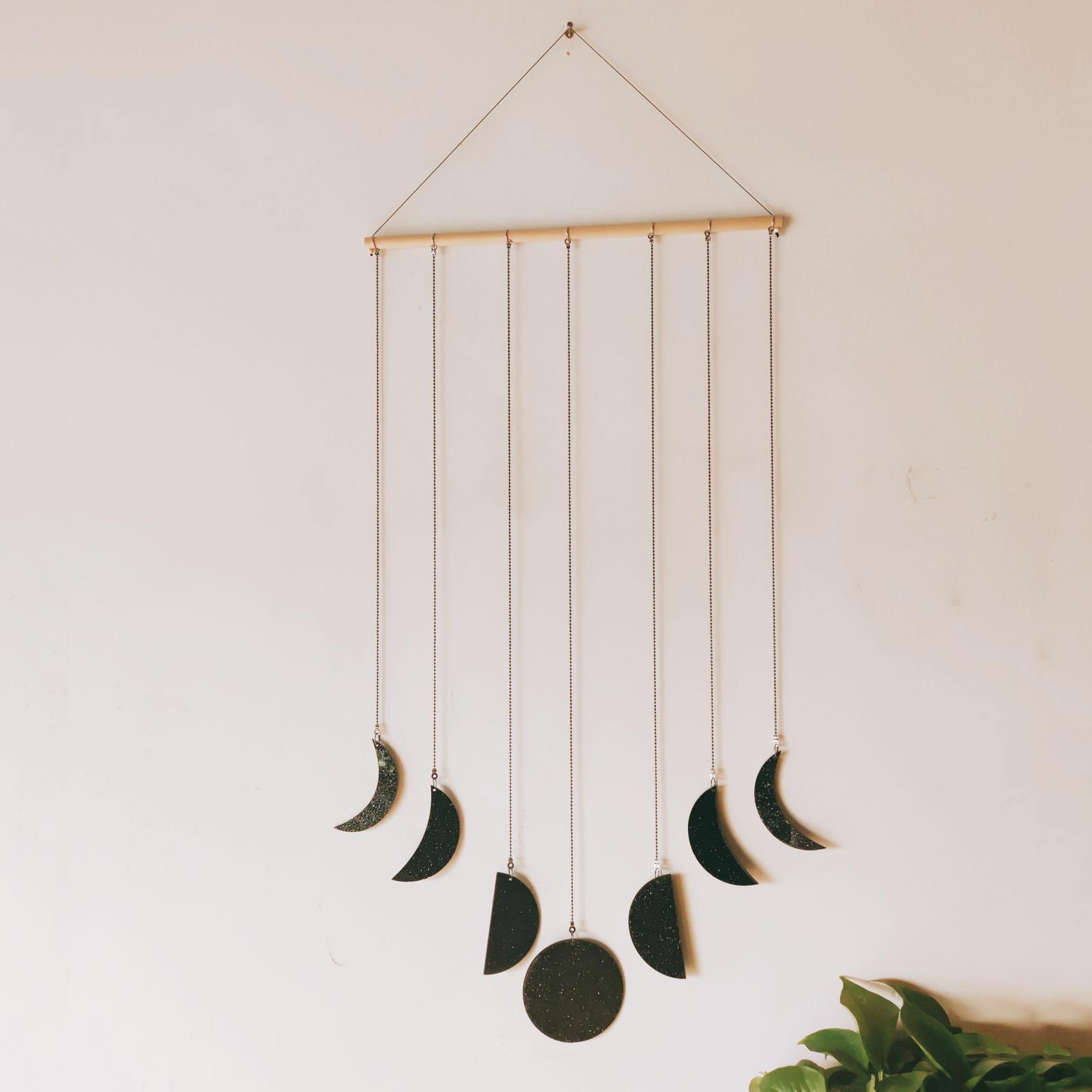 Moon Phase Wall Hanging Decor  - Art And Craft For Nursery review and price
