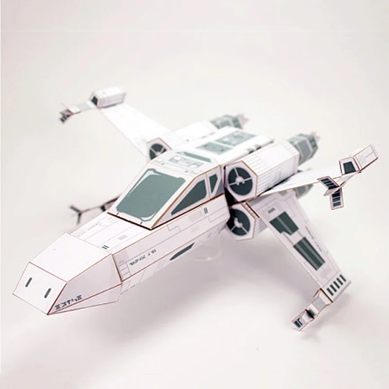 X-WING Fighter White Paper Mod - Art Craft Cardboard review and price